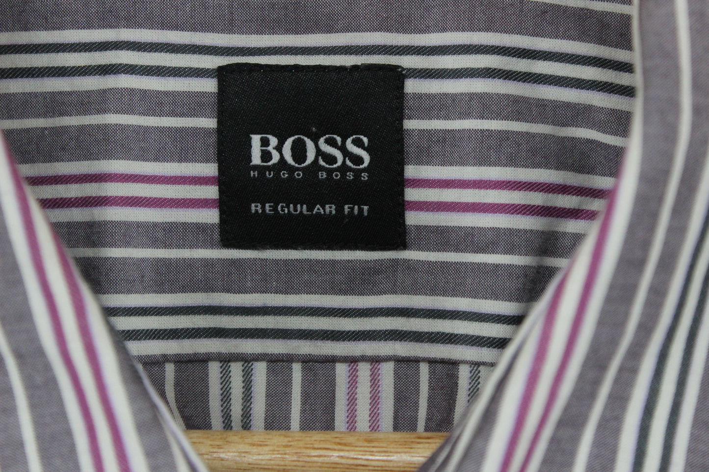 Mens Striped Shirt Made In Italy Button Up
