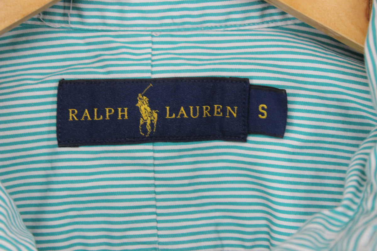 Mens Striped Shirt Button Up Long Sleeve Classic