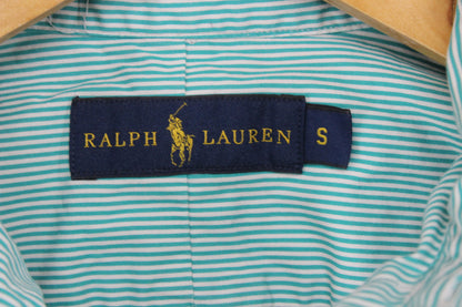 Mens Striped Shirt Button Up Long Sleeve Classic