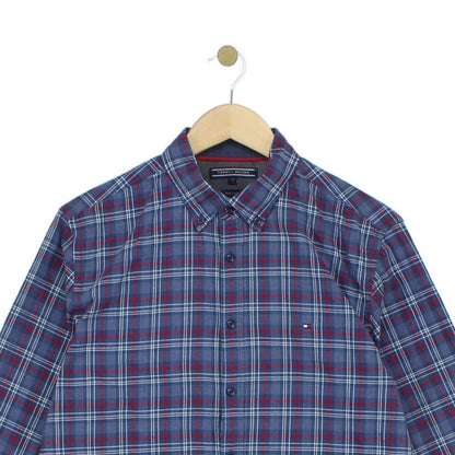 Mens Plaid Shirt Long Sleeve Button Up