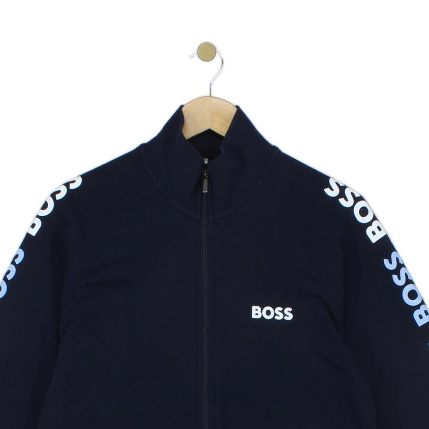 Mens Sweatshirt Full Zip Logo
