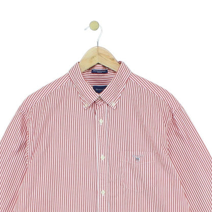 Mens Striped Shirt Button Up Long Sleeve