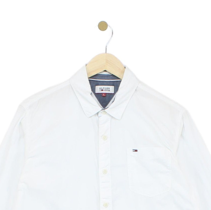 Mens Shirt Long Sleeve Button Up Classic