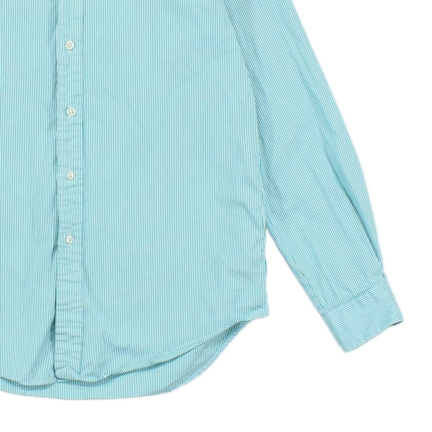 Mens Striped Shirt Button Up Long Sleeve Classic