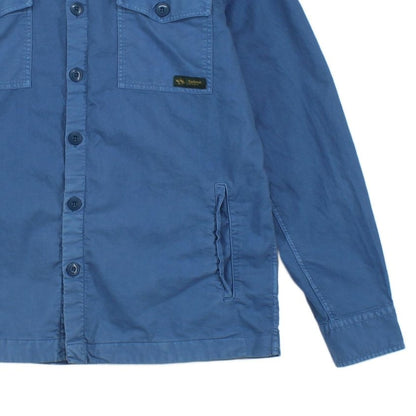 Mens Overshirt Long Sleeve Button Up Outdoor