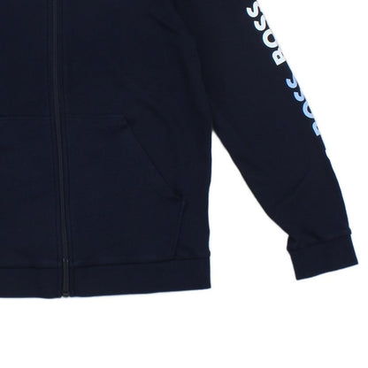Mens Sweatshirt Full Zip Logo