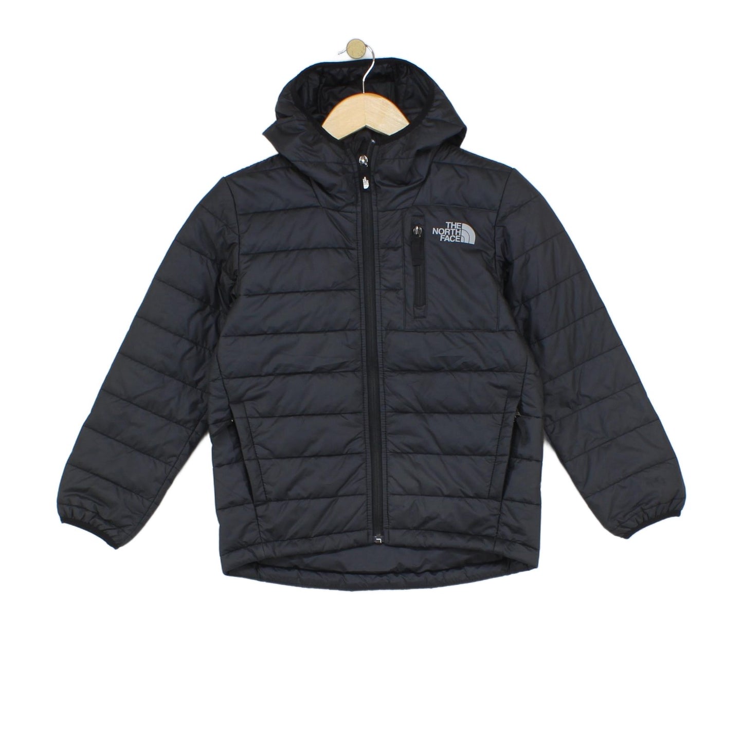 Boys Quilted Jacket Winter Insulated Hooded