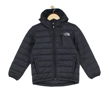 Boys Quilted Jacket Winter Insulated Hooded