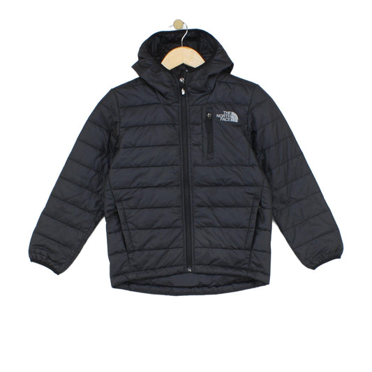 Boys Quilted Jacket Winter Insulated Hooded