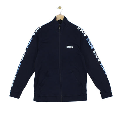 Mens Sweatshirt Full Zip Logo