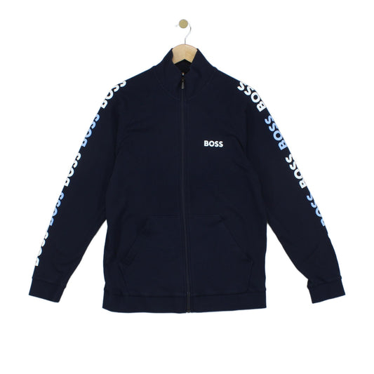 Mens Sweatshirt Full Zip Logo