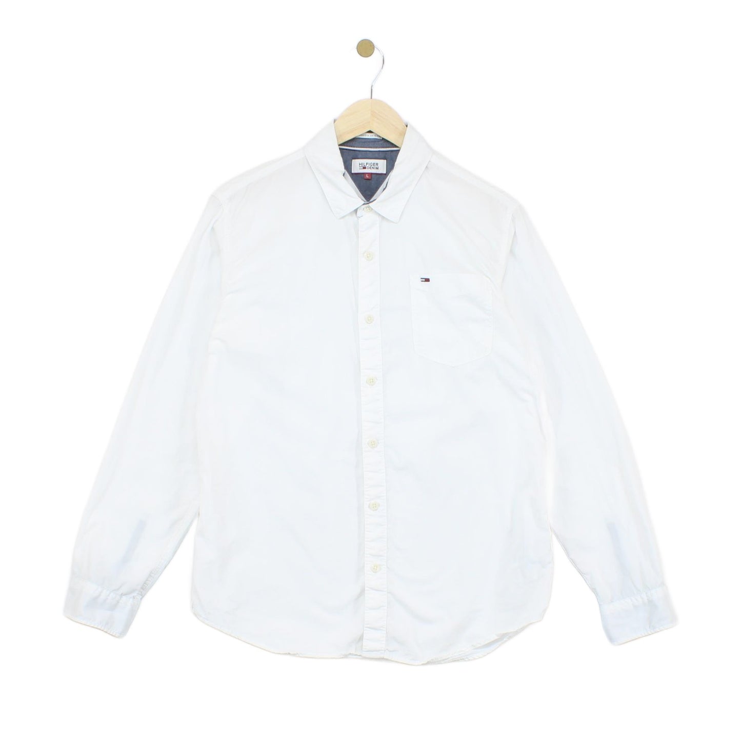 Mens Shirt Long Sleeve Button Up Classic