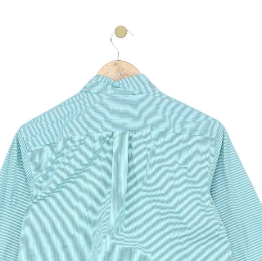 Mens Striped Shirt Button Up Long Sleeve Classic