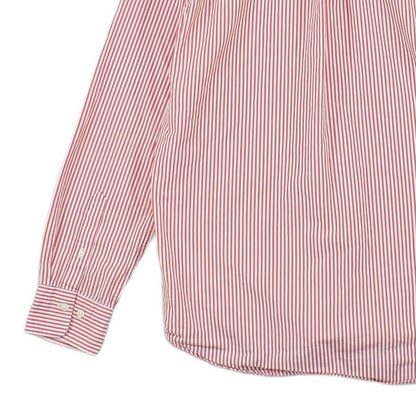 Mens Striped Shirt Button Up Long Sleeve