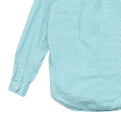 Mens Striped Shirt Button Up Long Sleeve Classic