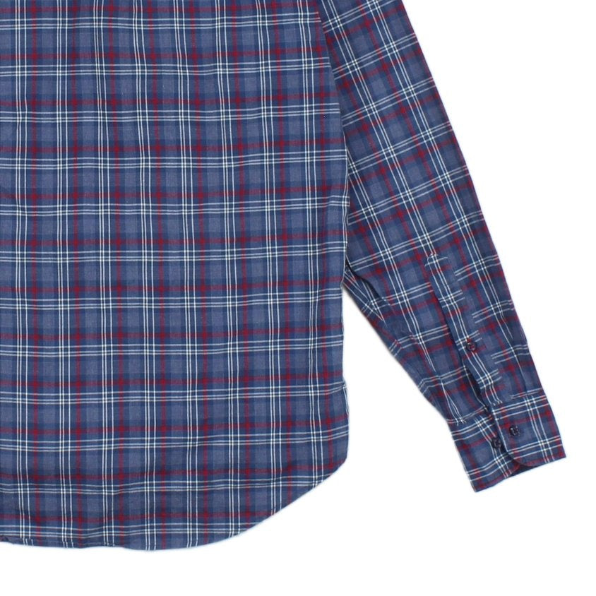 Mens Plaid Shirt Long Sleeve Button Up