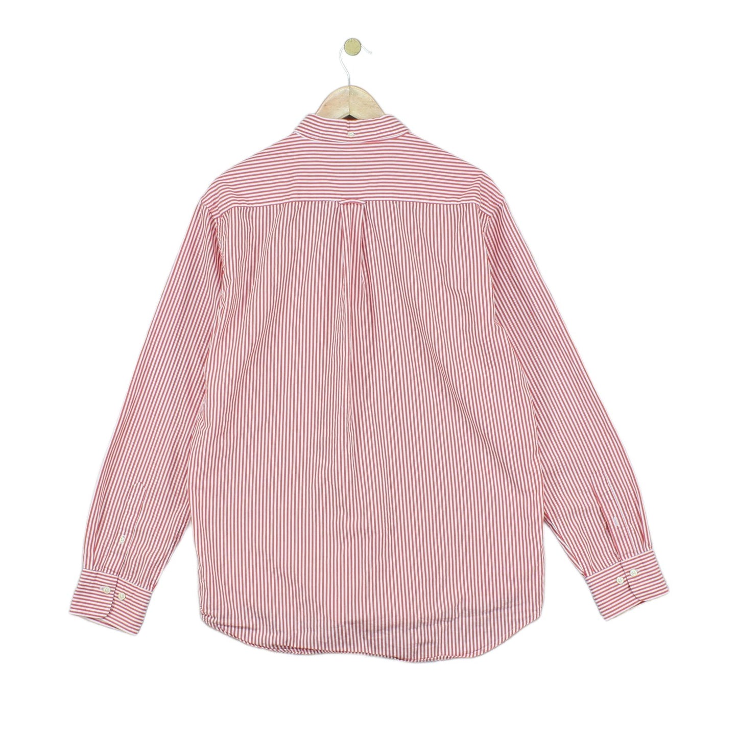 Mens Striped Shirt Button Up Long Sleeve