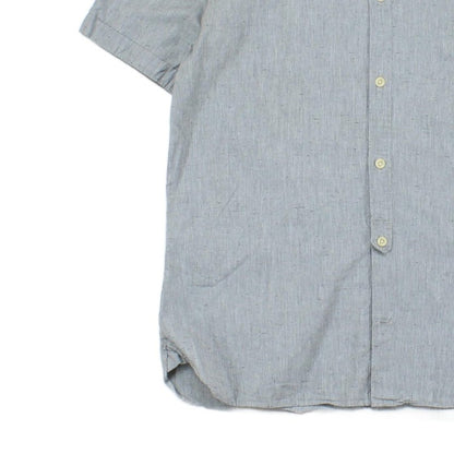Mens Shirt Short Sleeve Button Up