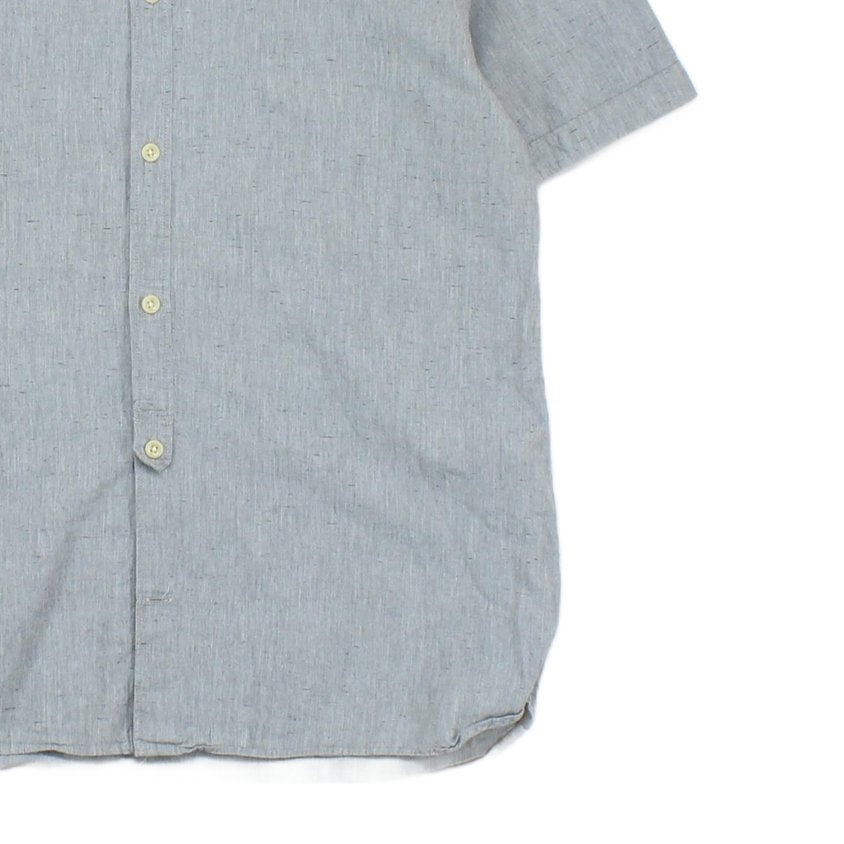 Mens Shirt Short Sleeve Button Up