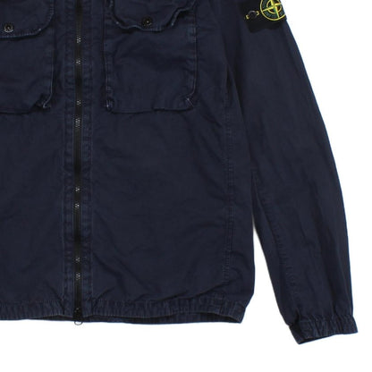 Mens Overshirt Jacket Dyed Full Zip