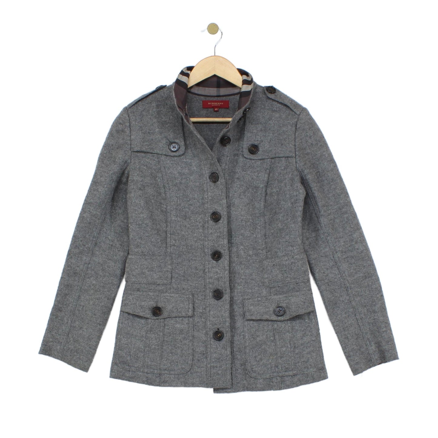 Womens Wool Jacket Outerwear