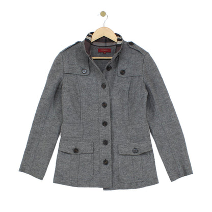 Womens Wool Jacket Outerwear