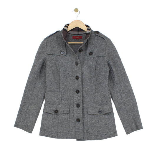 Womens Wool Jacket Outerwear