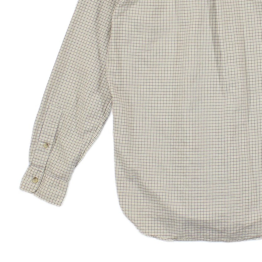 Mens Check Shirt Classic Fit Button Up