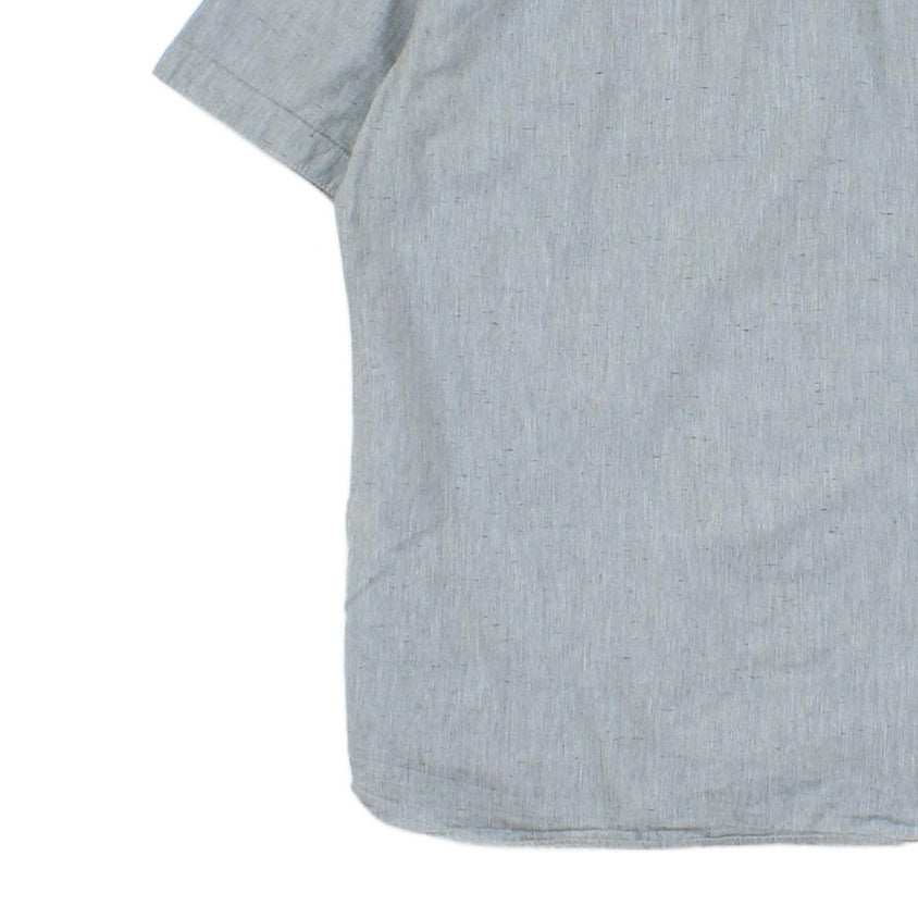 Mens Shirt Short Sleeve Button Up