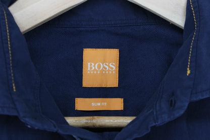 Mens Shirt Slim Fit Long Sleeve