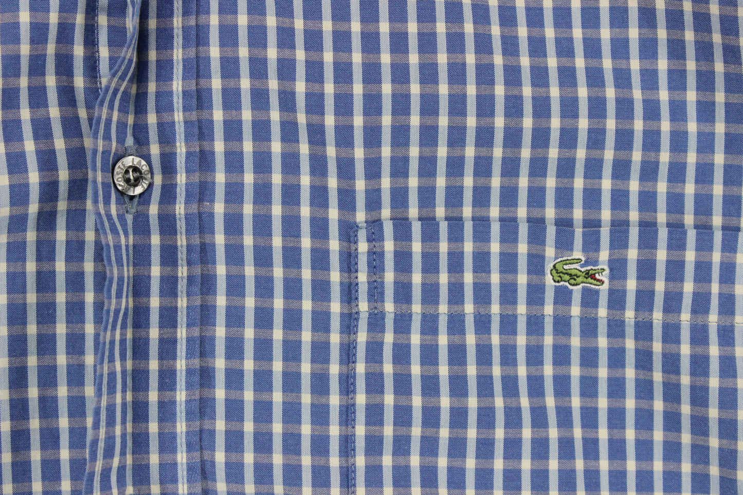 Mens Shirt  Check Short Sleeve Button Up
