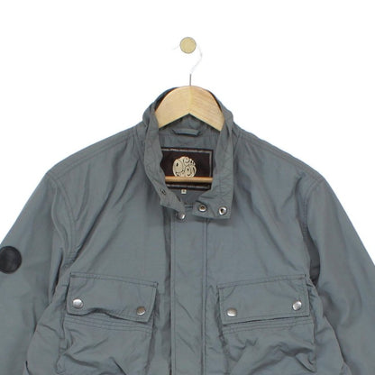 Mens Utility Jacket Lightweight Full Zip