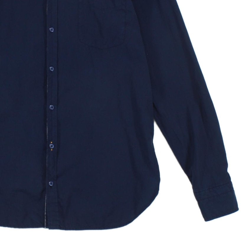 Mens Shirt Slim Fit Long Sleeve