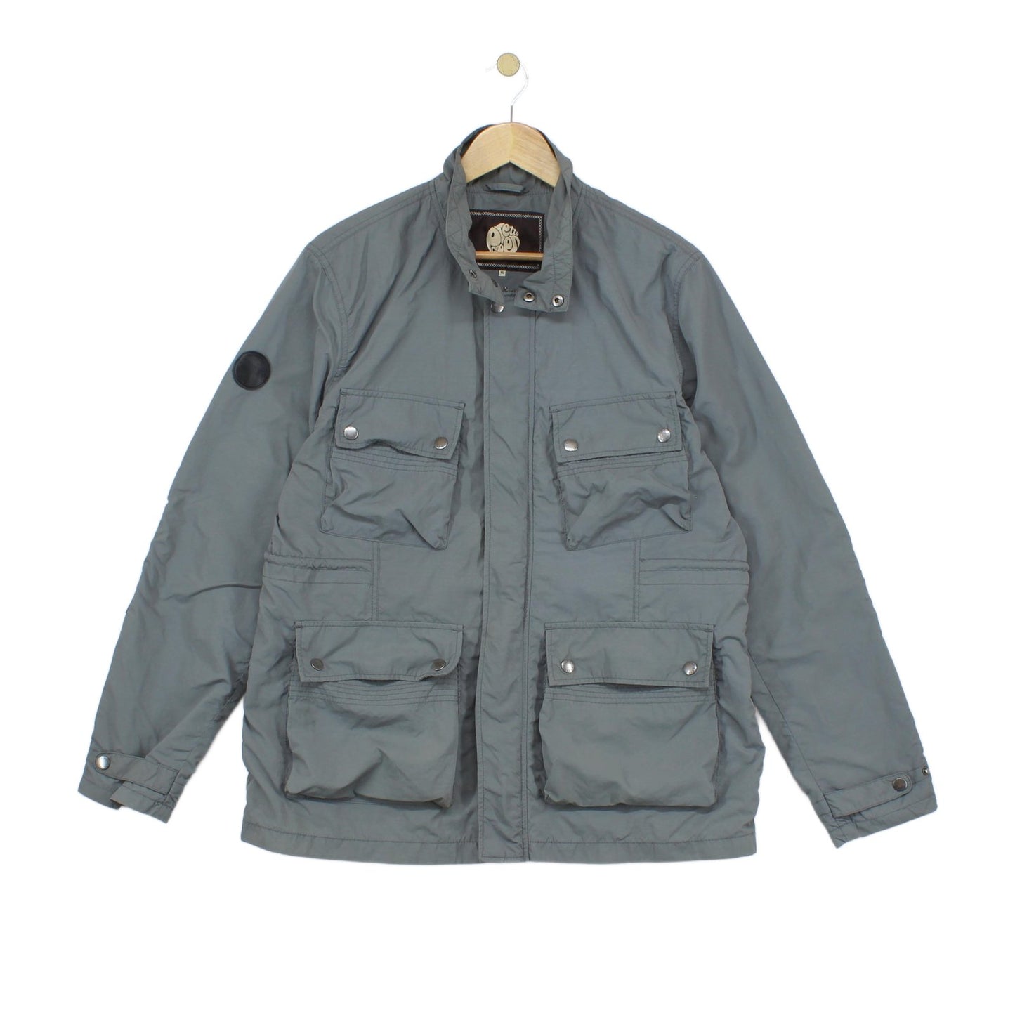 Mens Utility Jacket Lightweight Full Zip