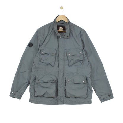 Mens Utility Jacket Lightweight Full Zip