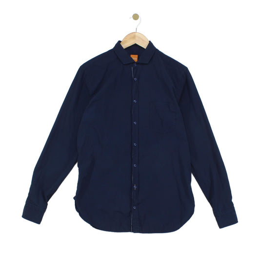 Mens Shirt Slim Fit Long Sleeve