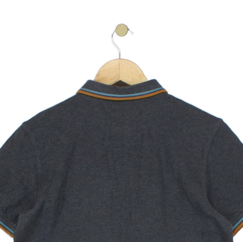 Mens Polo Shirt Classic Collared