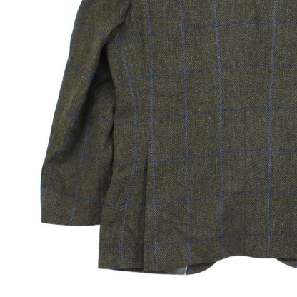 Mens Tweed Blazer Short Wool