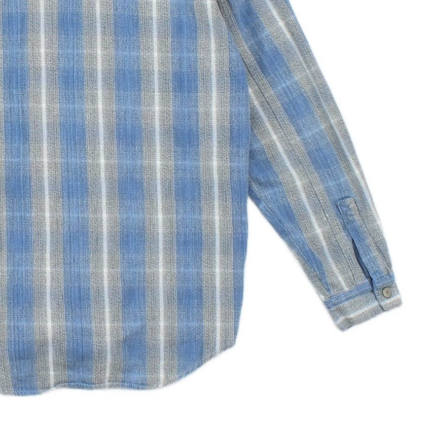 Mens Plaid Shirt Long Sleeve Button Up