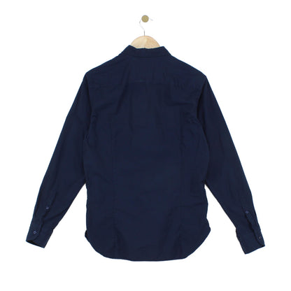 Mens Shirt Slim Fit Long Sleeve