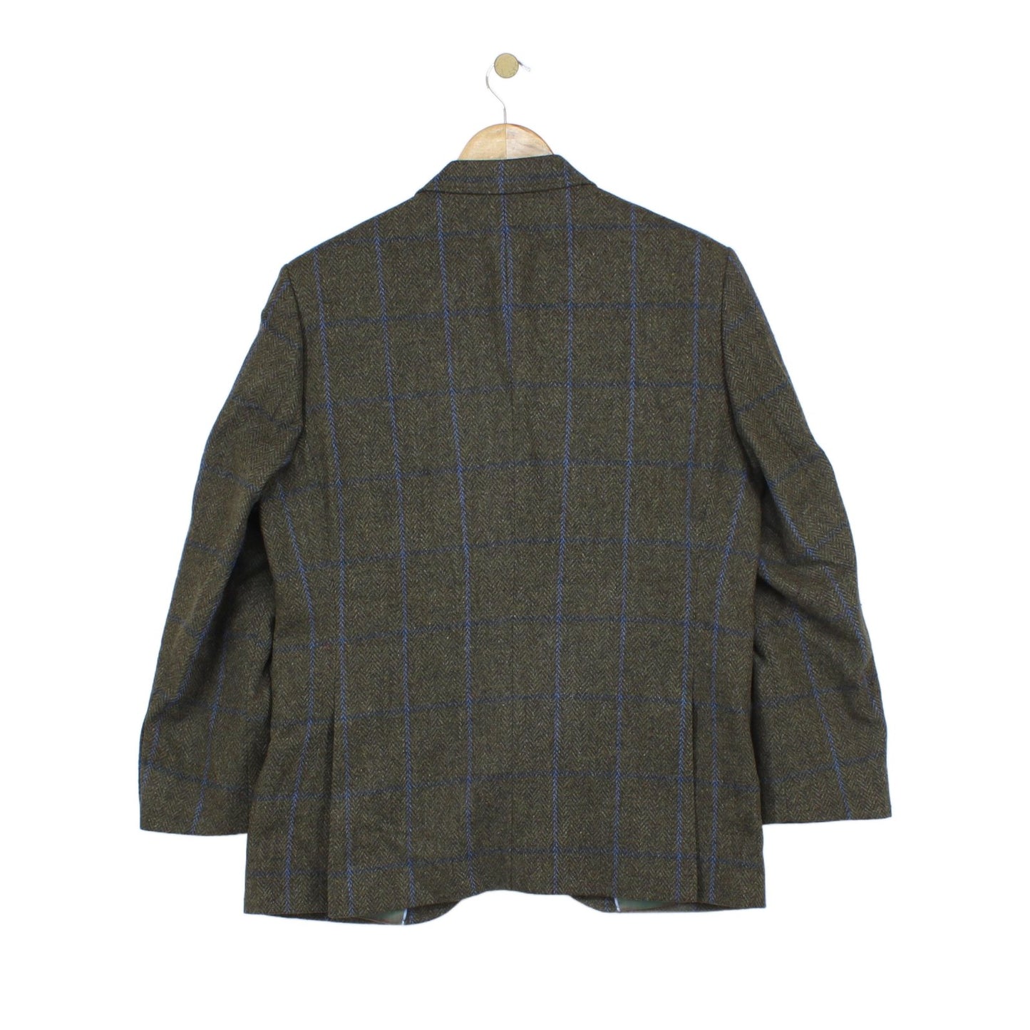 Mens Tweed Blazer Short Wool
