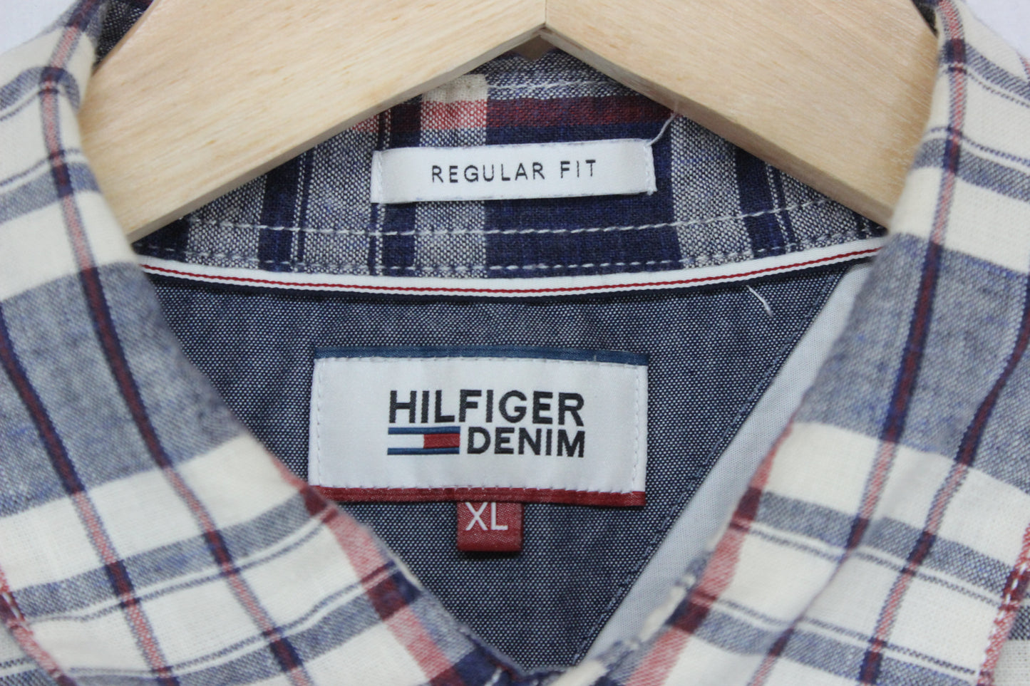 Mens Check Shirt Button Up Long Sleeve