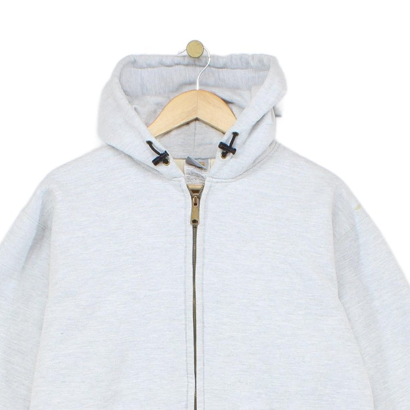 Mens Hoodie Usa Made Full Zip Heavyweight