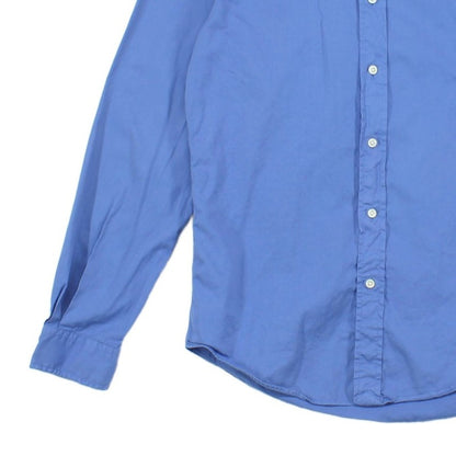 Mens Shirt Slim Fit Button Down Twill