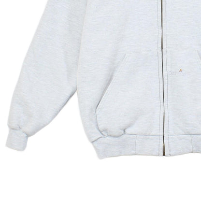 Mens Hoodie Usa Made Full Zip Heavyweight