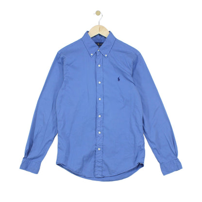 Mens Shirt Slim Fit Button Down Twill