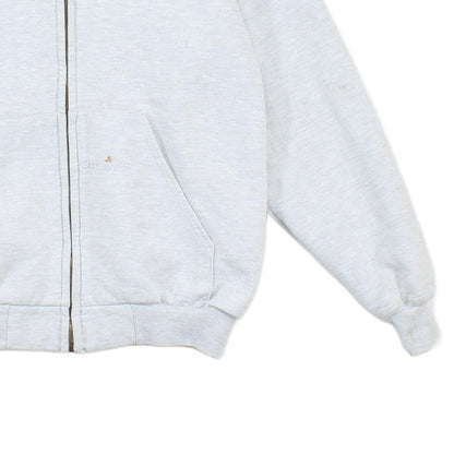 Mens Hoodie Usa Made Full Zip Heavyweight