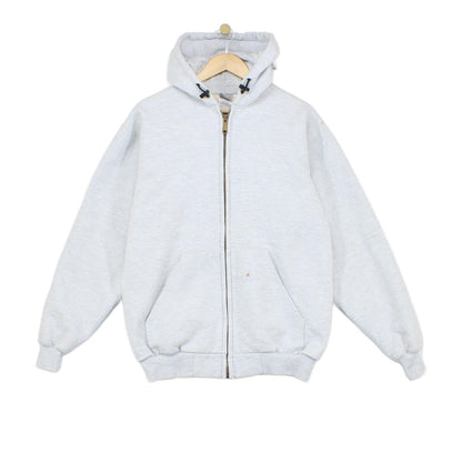 Mens Hoodie Usa Made Full Zip Heavyweight