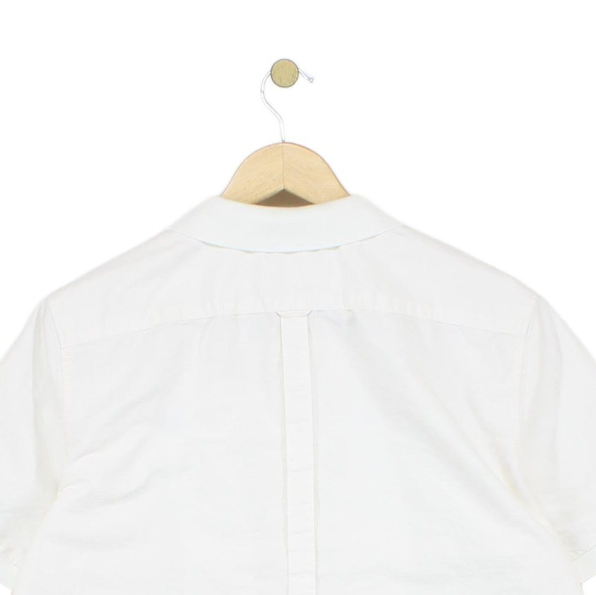 Mens Shirt Button Down Classic Short Sleeve