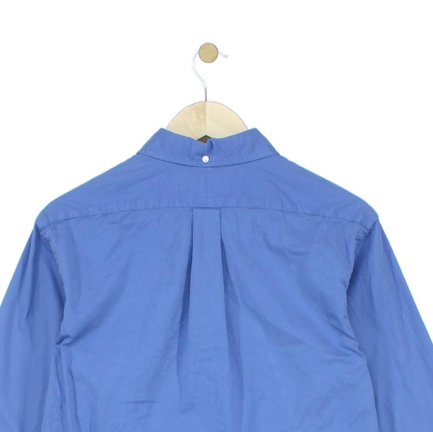 Mens Shirt Slim Fit Button Down Twill